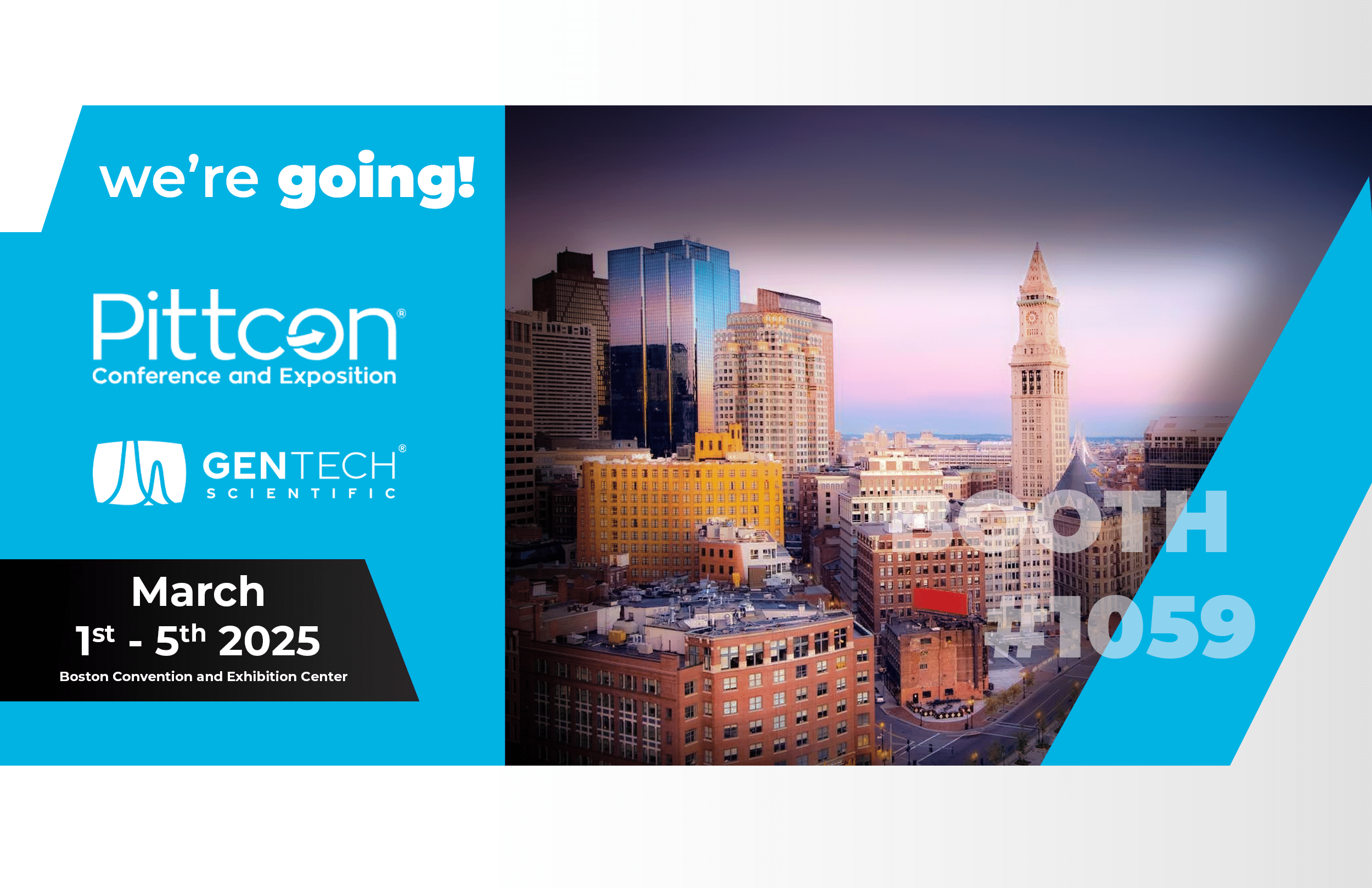 Visit Us At Pittcon 2025 GenTech Scientific