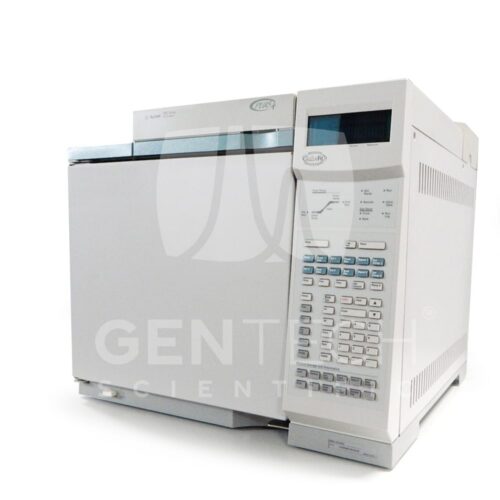 agilent 6890 plus left angle view