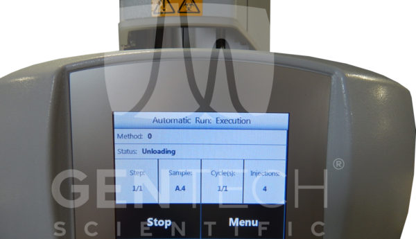 HTA HT2000h Headspace Autosampler Screen Turned On
