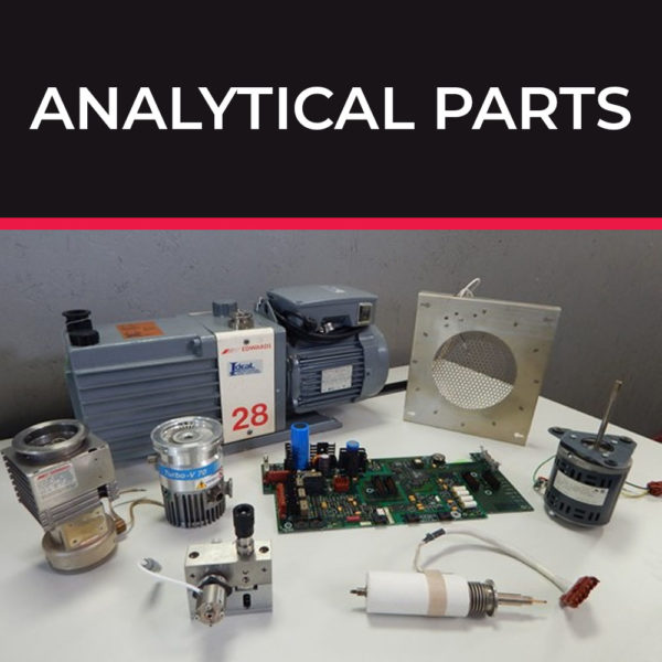 pump, analytical parts on table