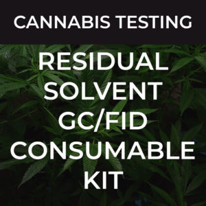 Residual Solvents Analysis GC/FID Consumable Kit