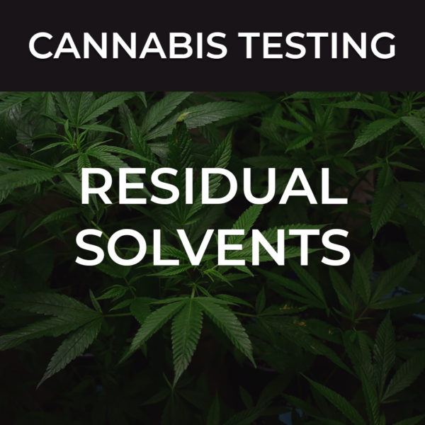 Cannabis Residual Solvents System