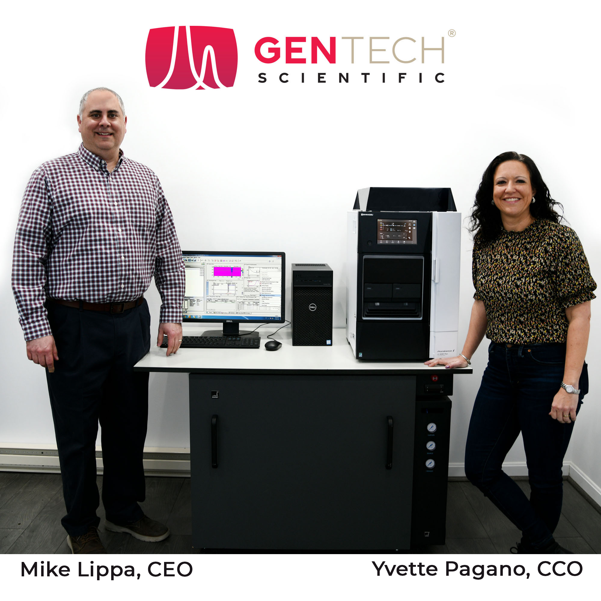 CEO Mike Lippa and Yvette Pagano, CCO