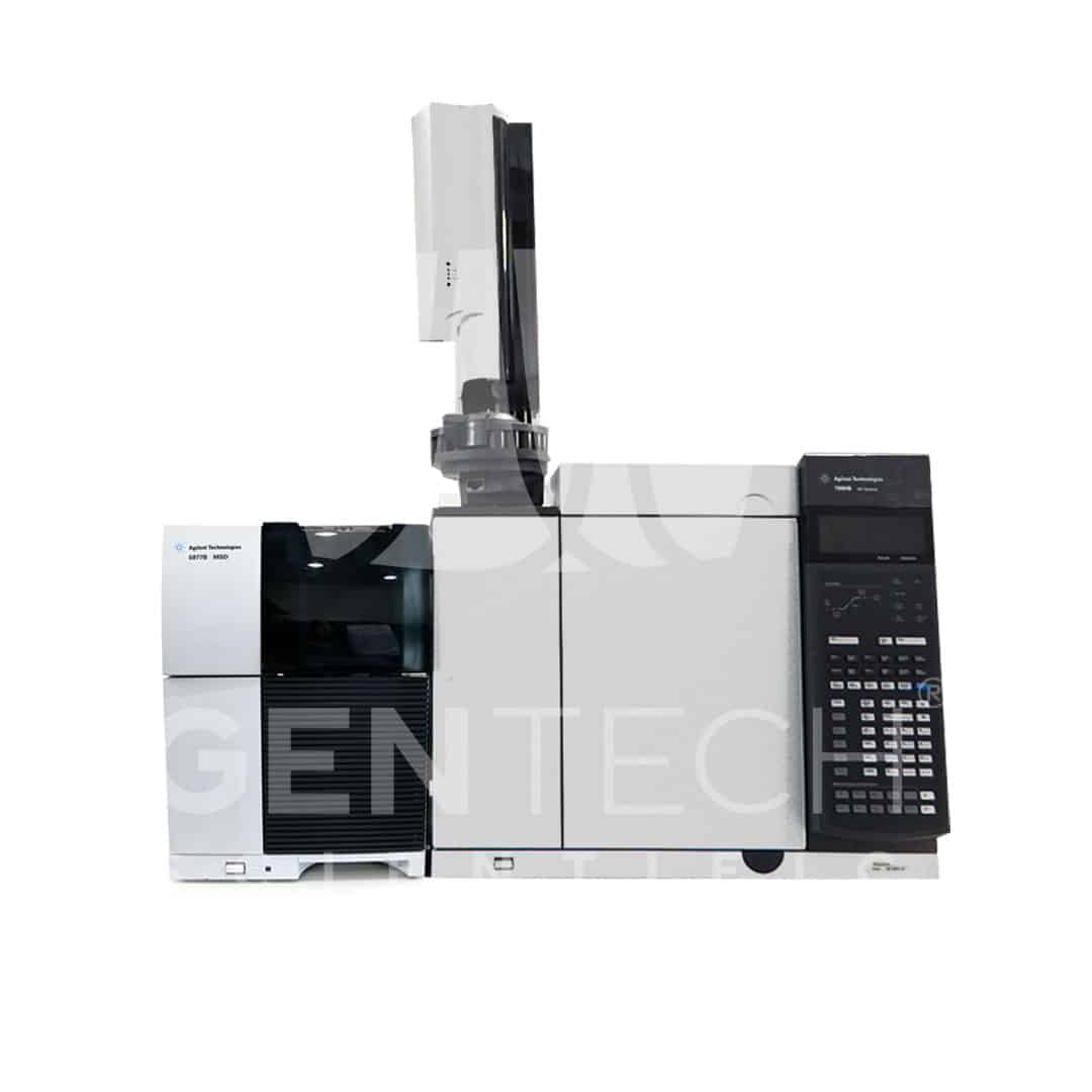 Agilent 5977B MSD with 7890 GC and 7693 Tower.