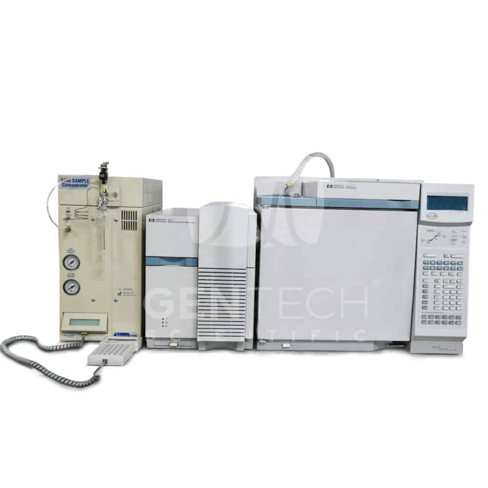 Agilent 6890 GC, 5973 MSD with Tekmar 3100 - GenTech Scientific