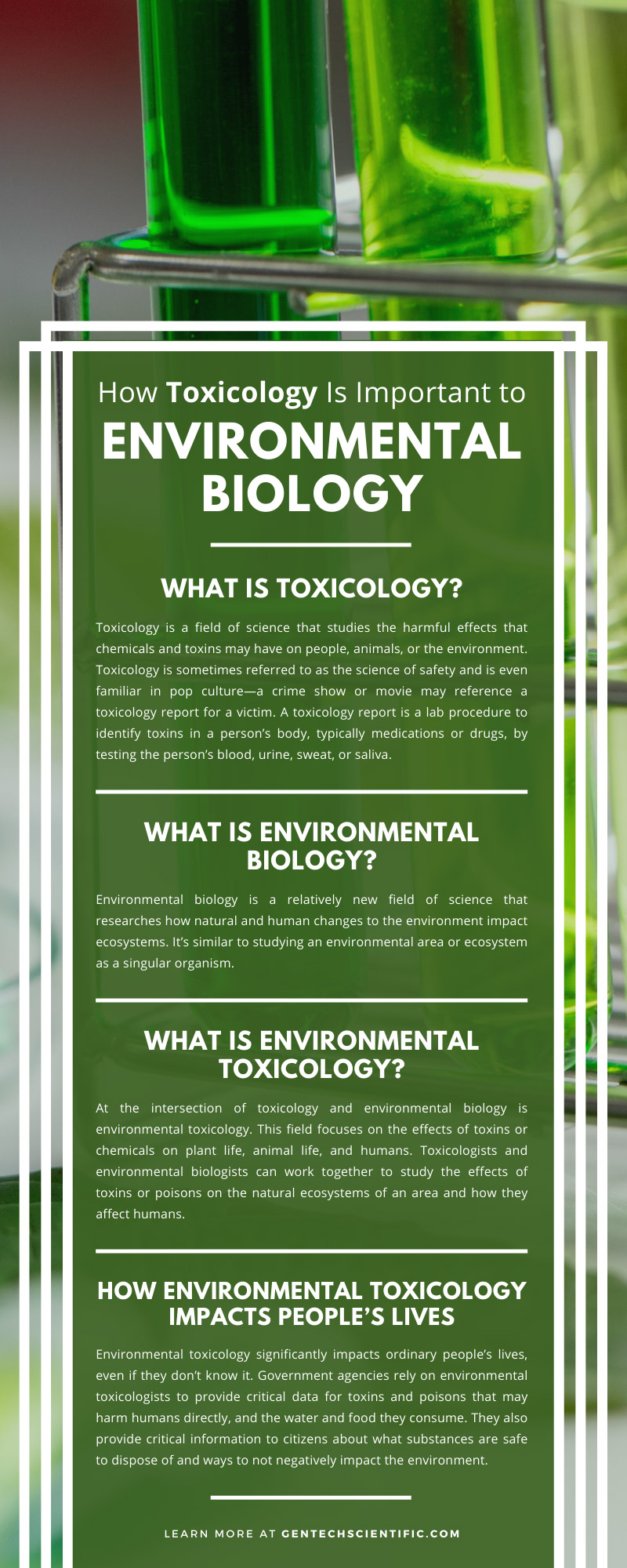 How Toxicology Is Important to Environmental Biology