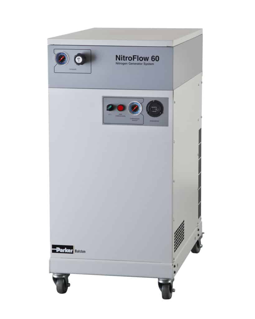 Parker NitroFlow 60 NA Nitrogen Generator - GenTech Scientific