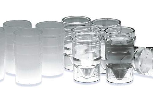 Image depicting polypropylene sample cups consumables