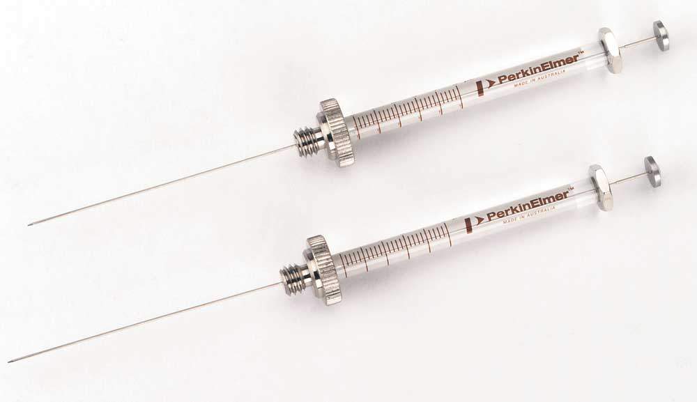 AutoSystem Autosampler Syringe, Metal Plunger in Barrel with PTFE ...